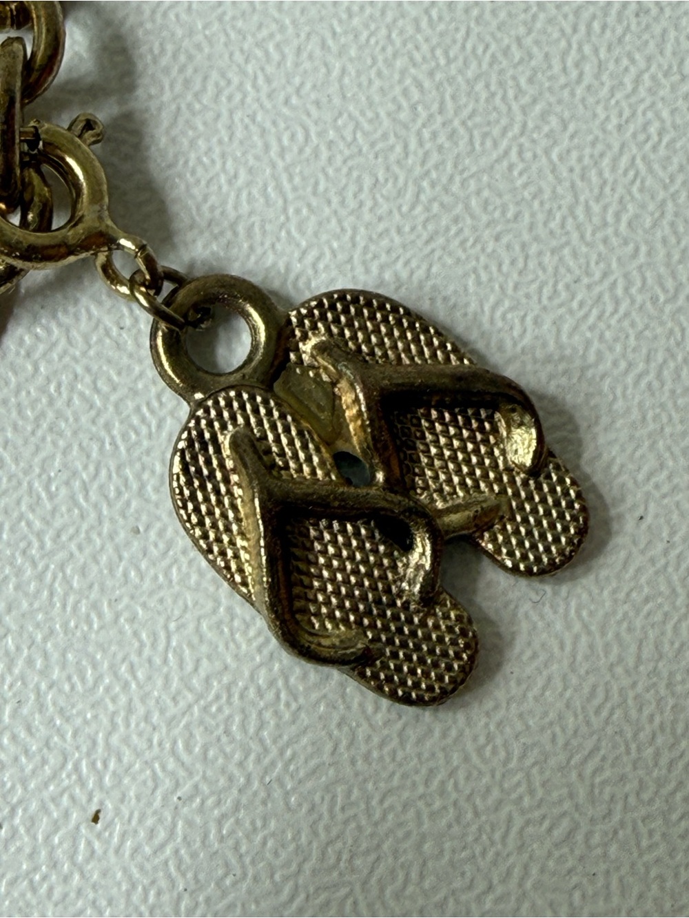 Dior Gold Tone Charm Bracelet with Removable Charms - Picture 5 of 8